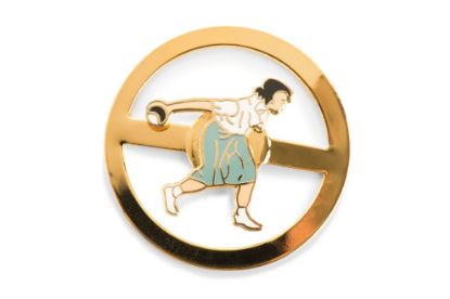 Picture of Lady Bowler Scarf Clip Boxed