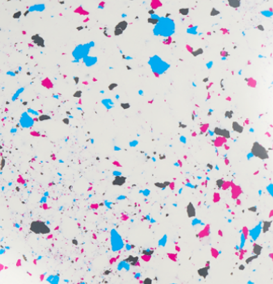 White Pink Sky Blue Grey